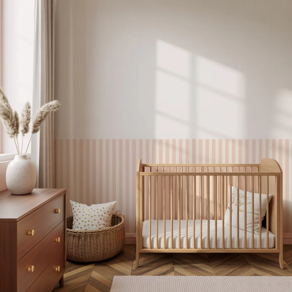 Striped Panel Wall Sticker - Image 9